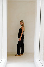 Ashton Jumpsuit - Black