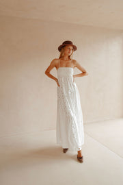 Backless Giselle Dress - Cutwork