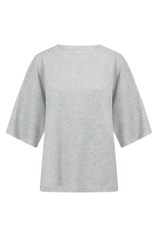 Wanderer Tee - Marl Grey