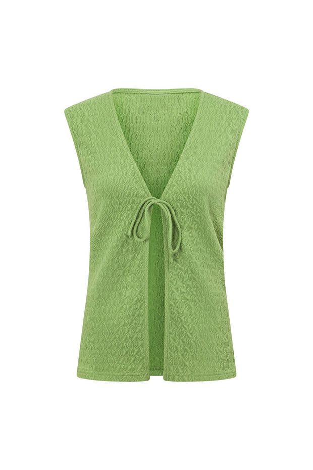 Marina Split Top - Green