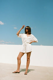 Juniper Playsuit - White