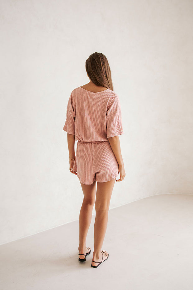 Juniper Playsuit - Clay