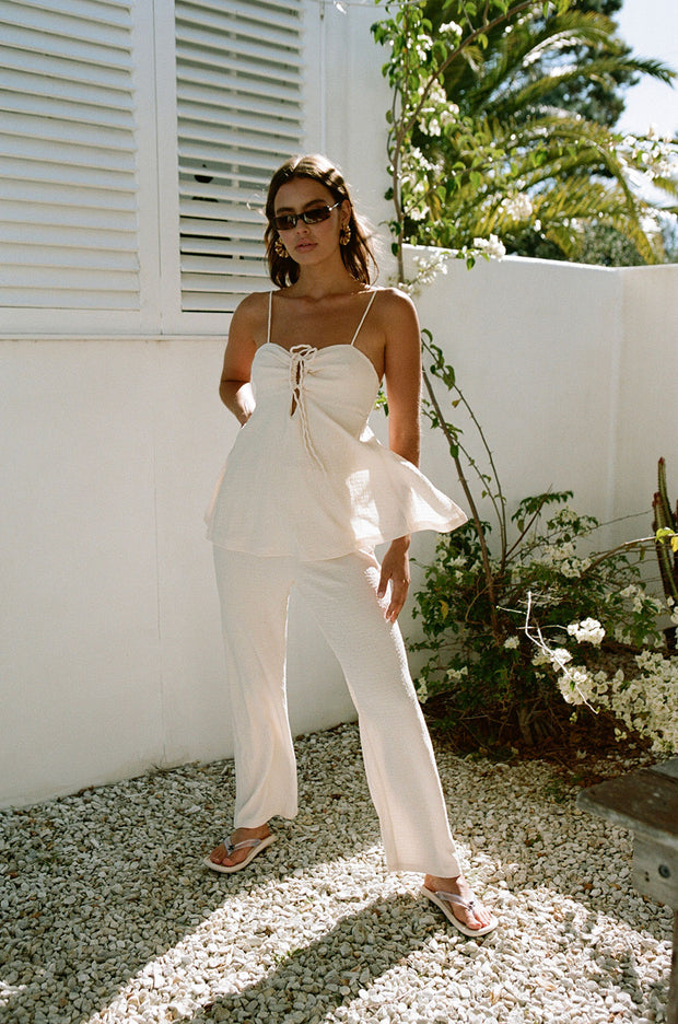 Ashton Jumpsuit - Cream