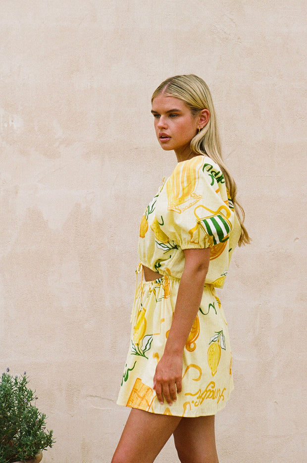 Milo Dress - Amalfi Citrus