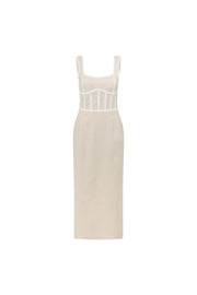 Ricardo Midi Dress - Stone