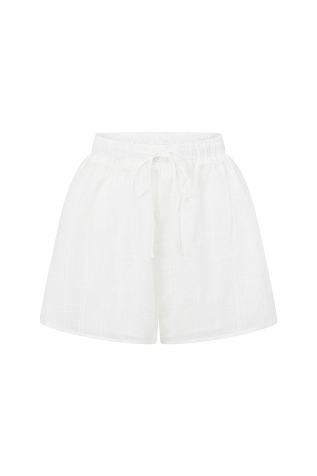 Hazel Shorts - White