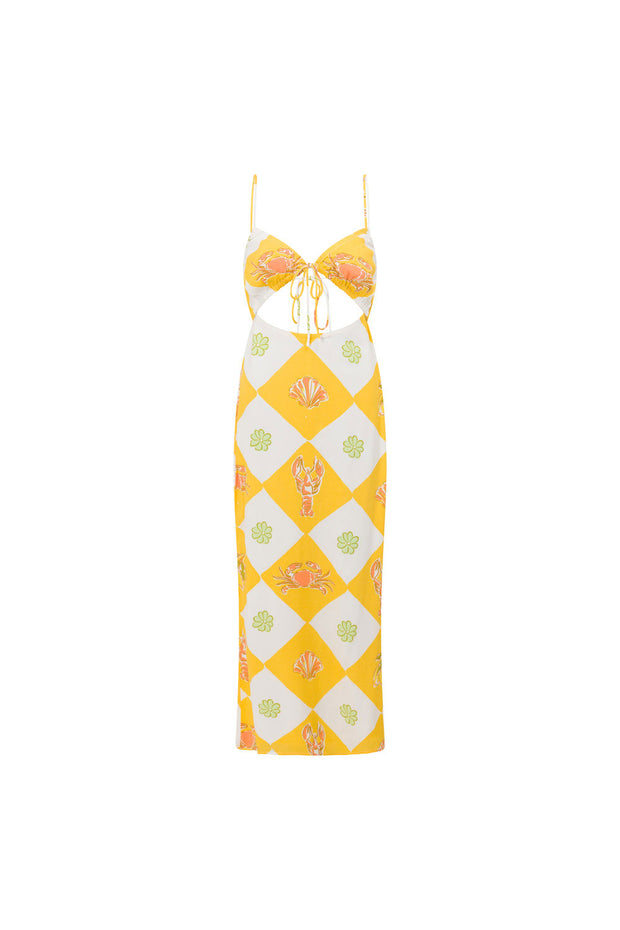 Honey Dress - Oceano Yellow