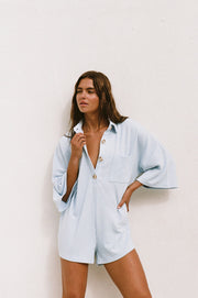 Milena Playsuit - Blue