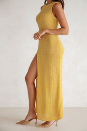 Alondra Dress - Mustard