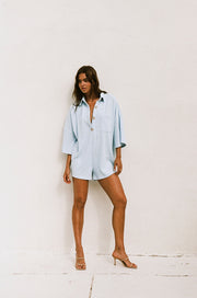 Milena Playsuit - Blue