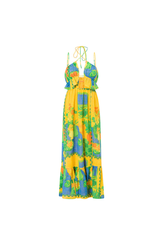 Leigh Dress - Morning Yellow