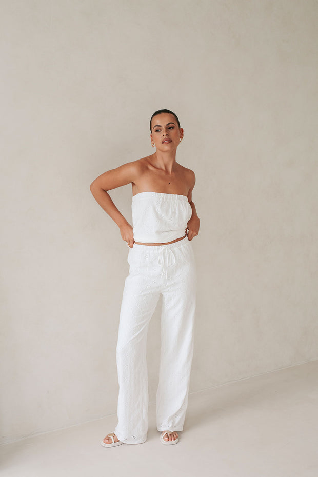 Ellira Pants - White