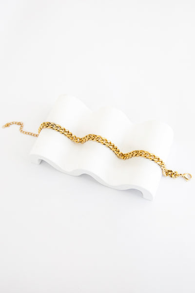 Bold Link Anklet