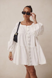 Palmer Dress - White