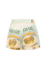 Portofino Shorts - Fiorire Acqua