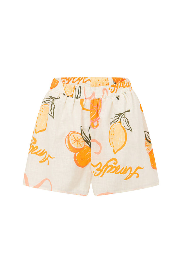 Seona Shorts - Amalfi Aperol