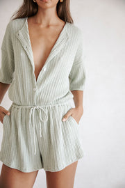 Juniper Playsuit - Sage