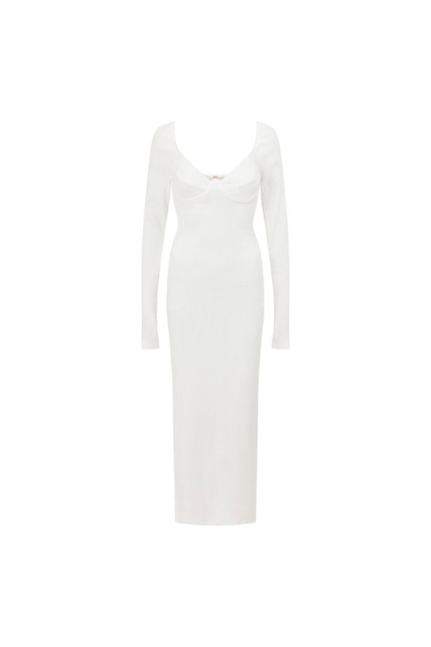 Carmen Dress - White