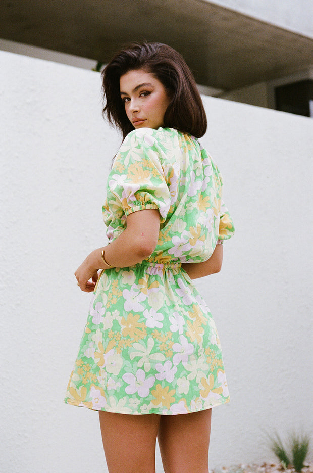 Milo Dress - Juniper Green