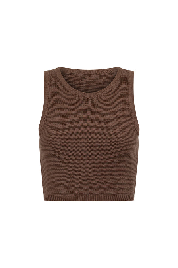 Heather Top - Mahogany