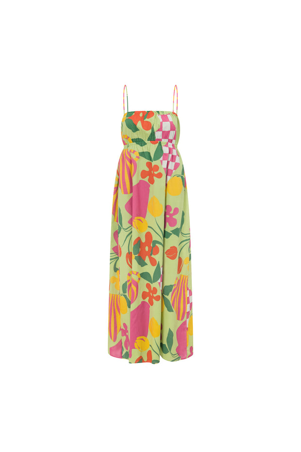 Catie Dress - Vaso Verde