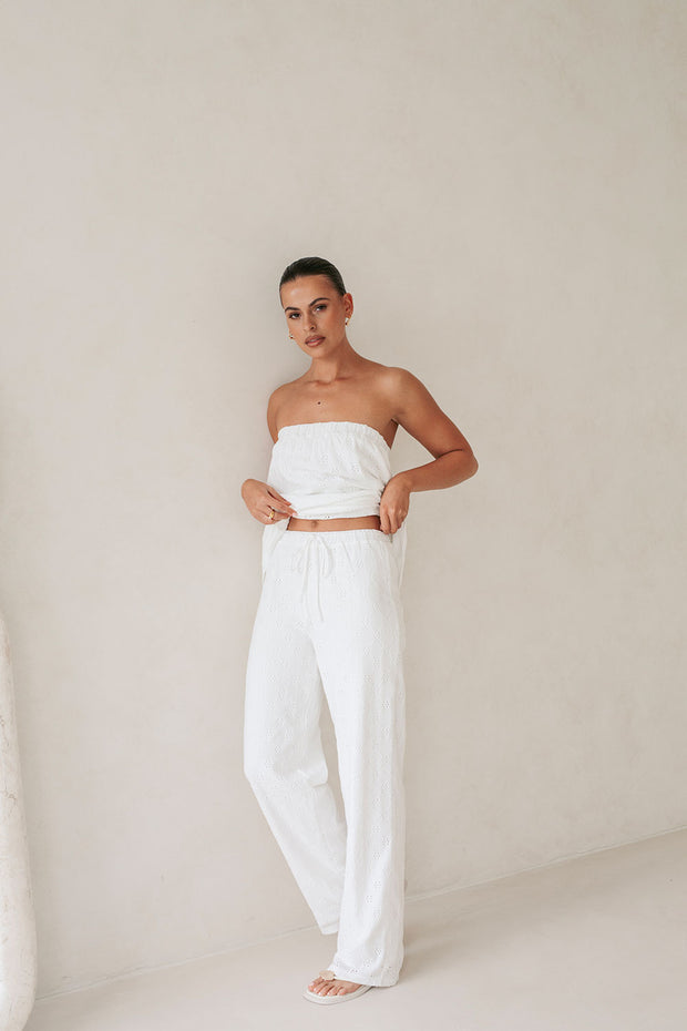 Ellira Pants - White