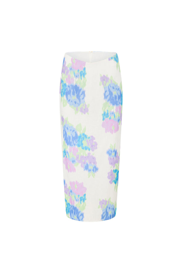 Darlia Midi Skirt - Cascade Floral