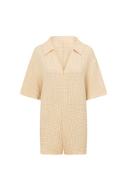 Aymee Playsuit - Beige