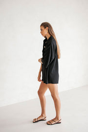 Milena Playsuit - Black