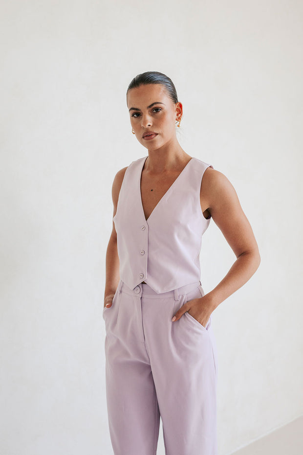 Peri Top - Lavender