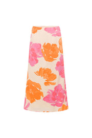 Bailee Midi Skirt - Solstice Pink