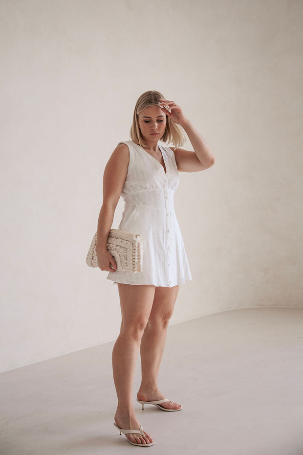 Shaelagh Dress - White