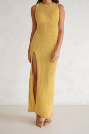 Alondra Dress - Mustard