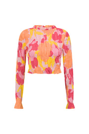 Zaya Crepe Top - Nectar Floral