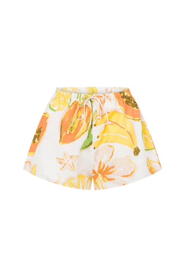 Jetta Shorts - Seaview Peachy