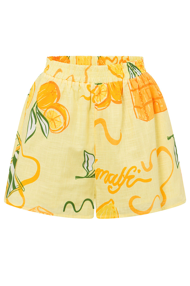 Seona Shorts - Amalfi Citrus