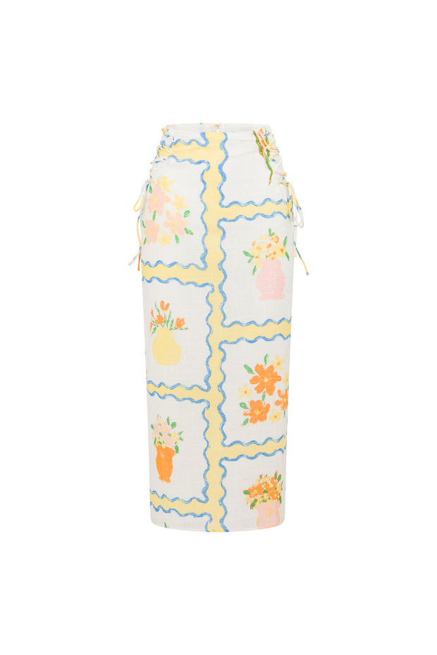 Taleah Skirt - Flower Pots