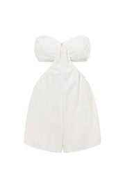 Ardelle Cutout Playsuit - White