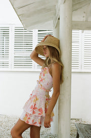 Hanalei Frill Dress - Pollen