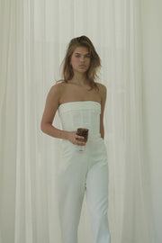 Isabela Pants - White