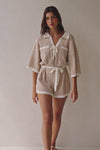 Sammi Playsuit - Tan