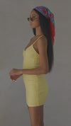 Azari Dress - Canary