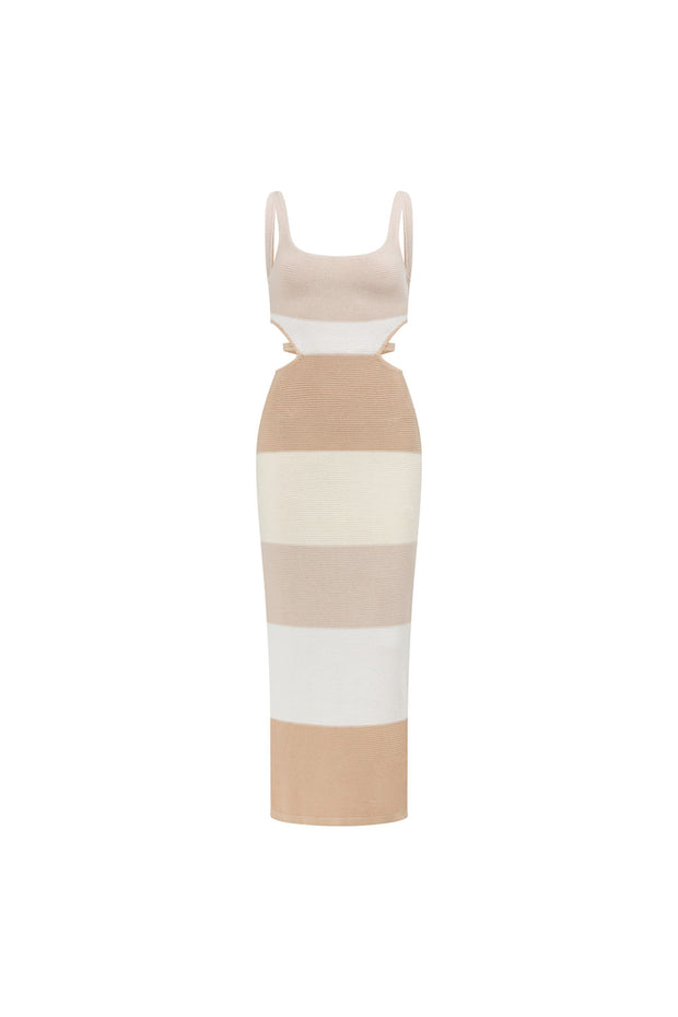 London Knit Dress - Sand