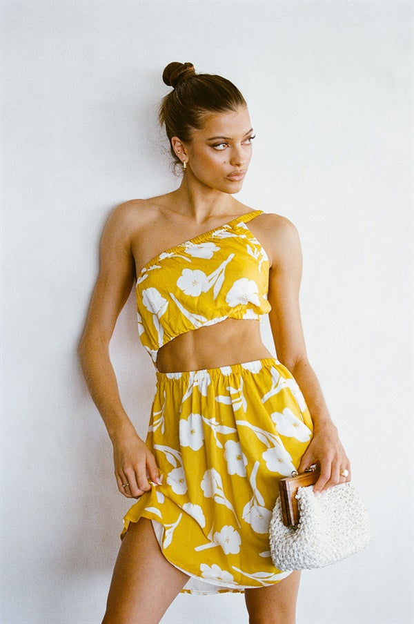 Rome Dress - Yellow Paraiso