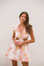 Santa Clara Cutout Dress - Pollen