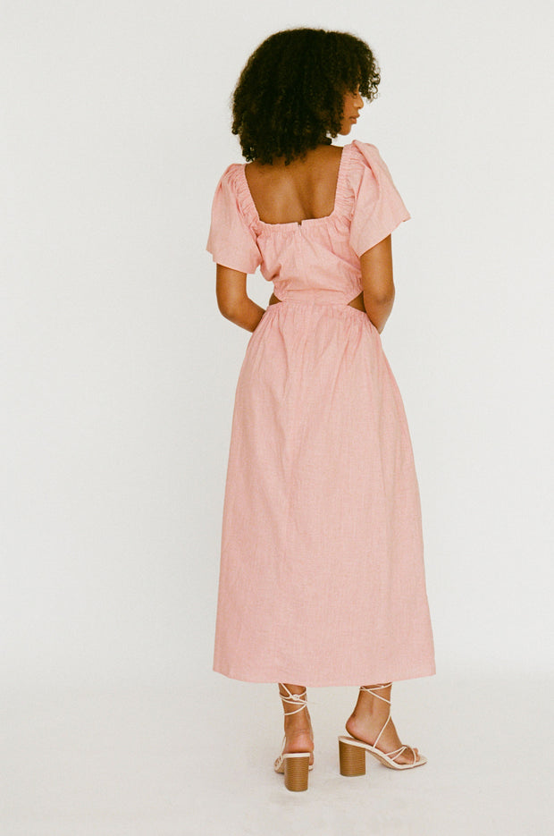 Ezzy Midi Dress - Pink