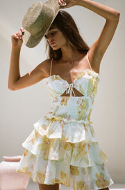 Sambi Dress - Lemon Bouquet