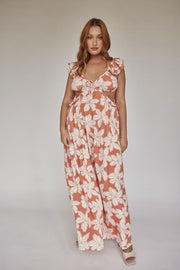 Archa Maxi Dress - Forest Floral