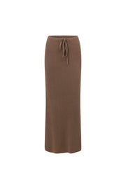 Briana Maxi Skirt - Mocha