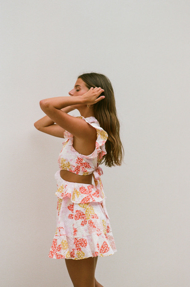 Santa Clara Cutout Dress - Pollen